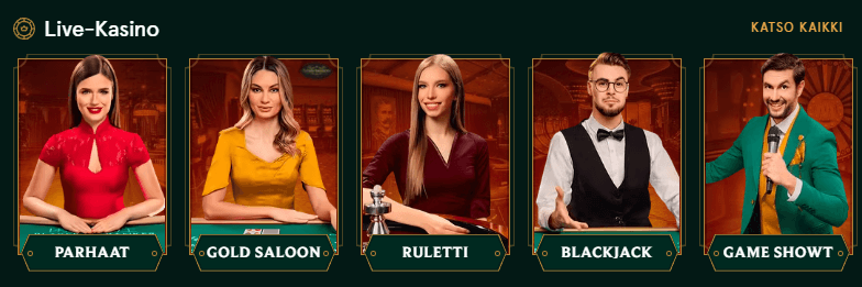 Casinia Casino live pelit