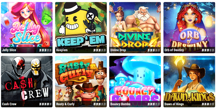 Hacksaw Gamingin kolikkopelit
