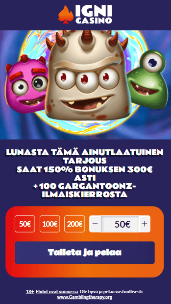 Igni Casino bonus