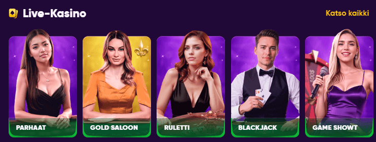 Kingmaker Casino live pelit