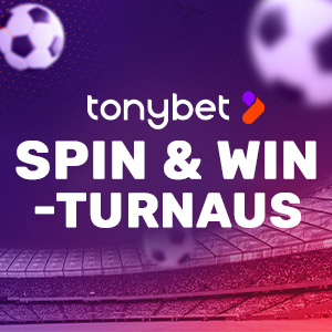 Tonybet – Spin & Win jopa 5 miljoonan euron palkintopotilla