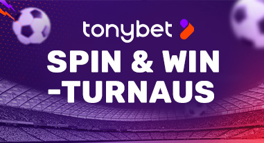 Tonybet – Spin & Win jopa 5 miljoonan euron palkintopotilla