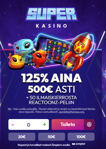 Superkasino talletus