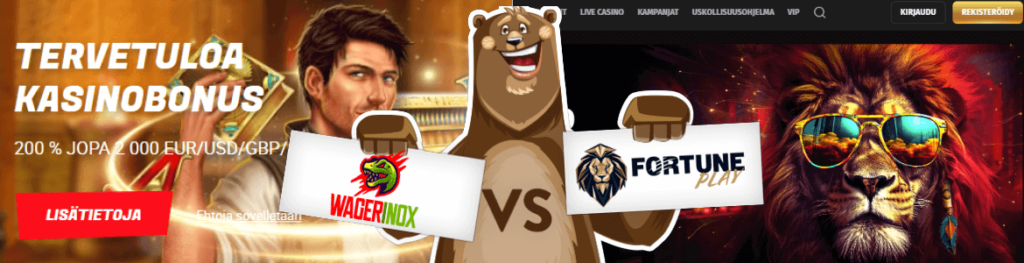 Wagerinox vs FortunePlay
