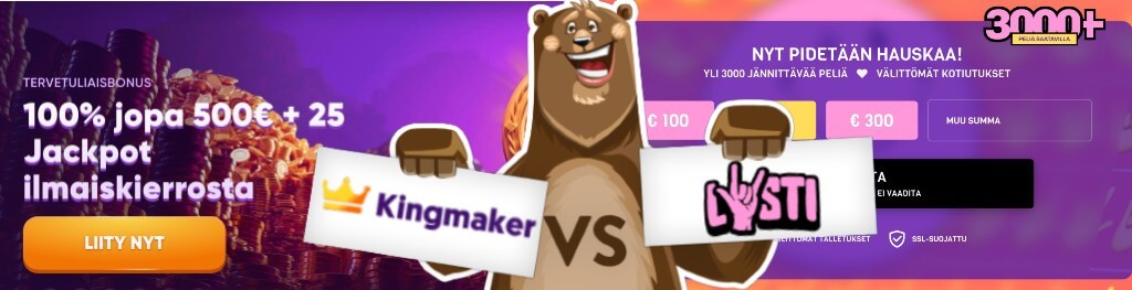 Lysti vs Kingmaker