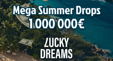 Mega Summer Drops -turnaukseen LuckyDreamsilla