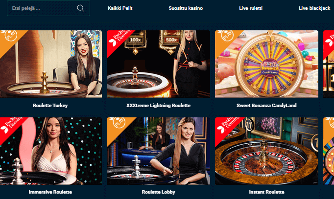Rolletto Casino live pelit