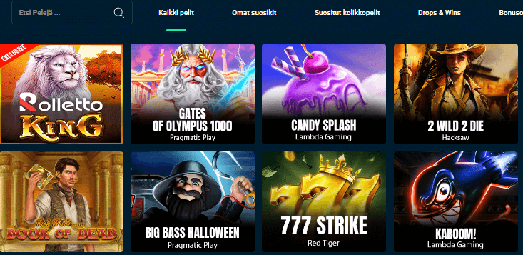 Rolletto Casino pelit