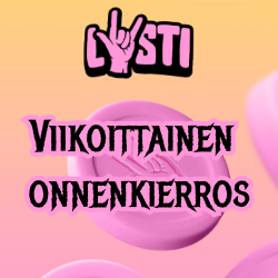 Viikoittainen onnenkierros Lysti Casinolla