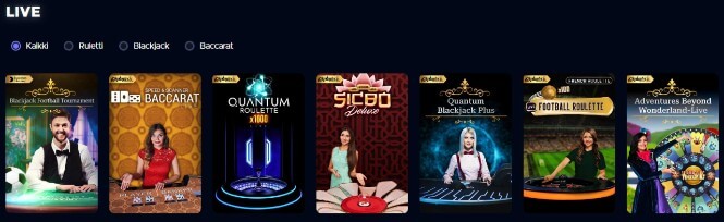 Betrino Live Casino