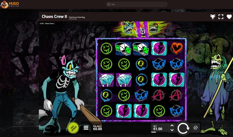 Hugo Casino pelit