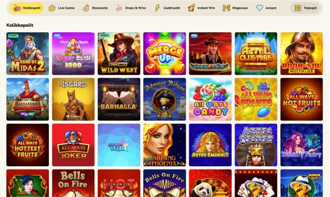 FatFruit Casino pelit