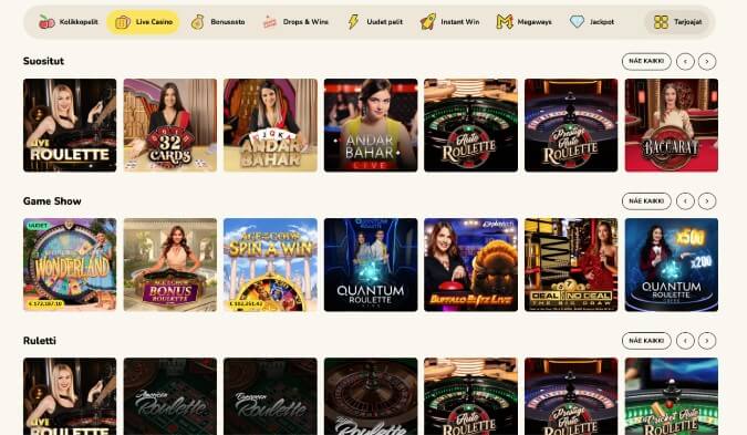 FatFruit Live Casino