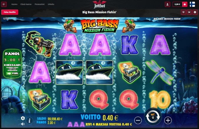 Jettbet Casino pelit