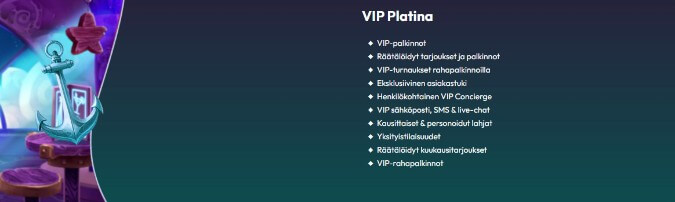 Saletti Kasino VIP-ohjelma