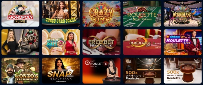 Jupi live casino