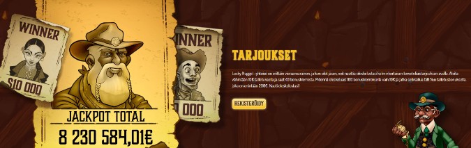 Lucky Nugget Casino bonus