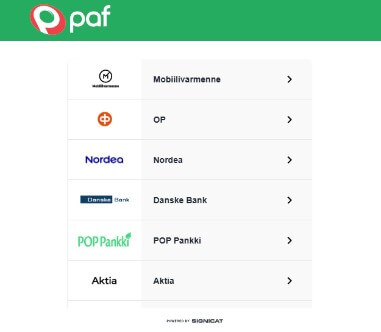 Paf Casino bonus
