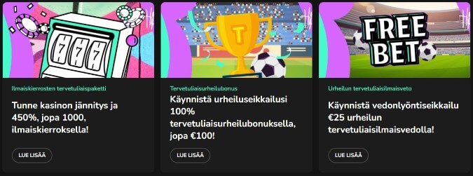 TiktakBet Casino kampanjat