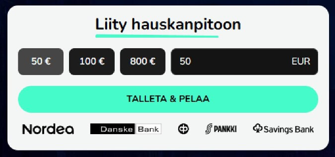 TiktakBet Casino talletus