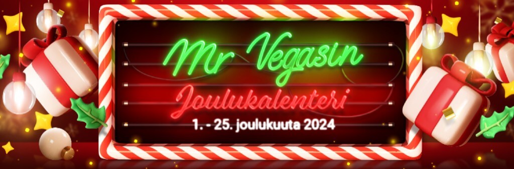 Mr Vegas Casinon joulukalenteri