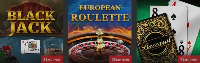 Red Tiger Gaming pöytäpelit