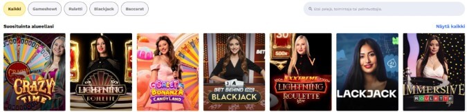 Shotz Live Casino