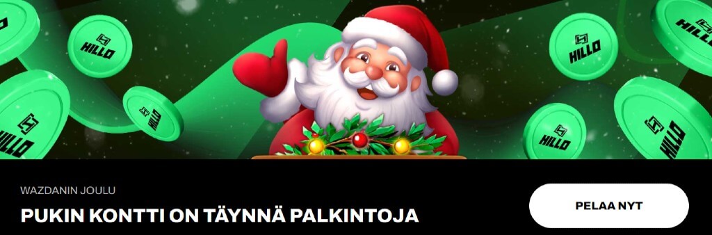 Wazdanin joulu Hillo Casinolla