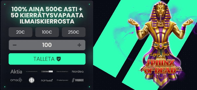 Reipas Casino bonus