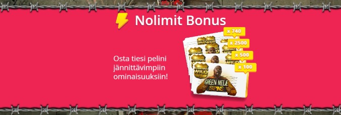 San Quentin 2-n bonustoiminnot