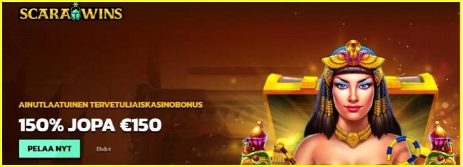 Scarawins Casino bonus