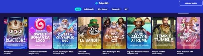 Taikawin Casino pelit