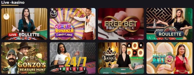 Betizy Live Casino