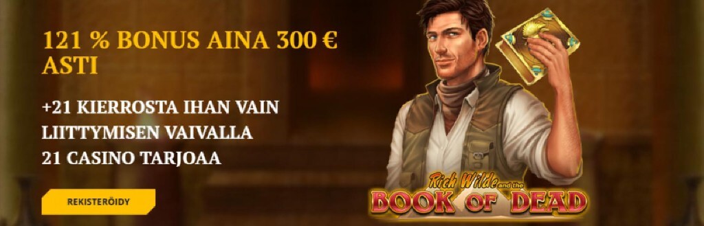 21 Casino – 21 ilmaiskierrosta ilman talletusta
