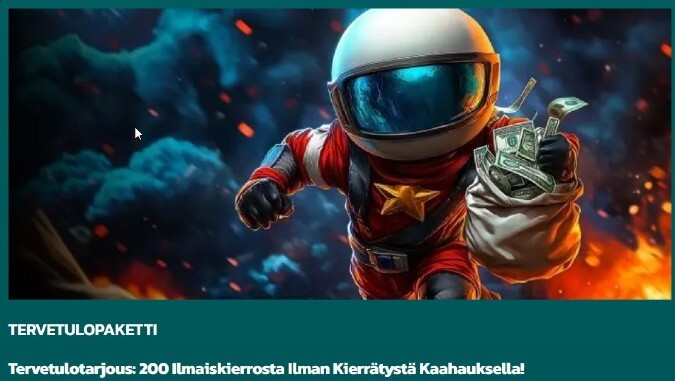 Kaahaus Kasino bonus