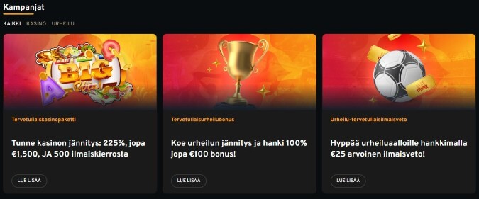 LuckyTrunk Casino bonus