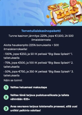 Moana Casino bonus
