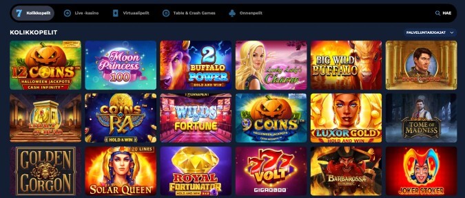 Moana Casino pelit