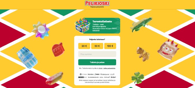 Pelikioski Casino bonus
