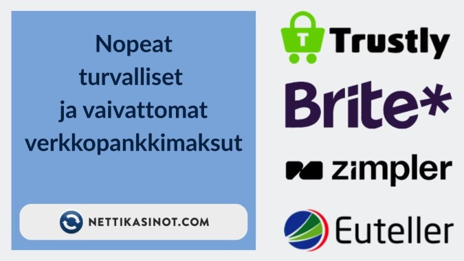 Verkkopankkimaksut ovat nopean pelaajan mieleen