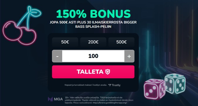 Valtti Kasino bonus