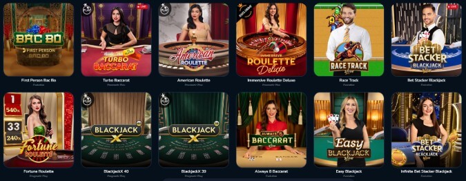 Valtti live casino