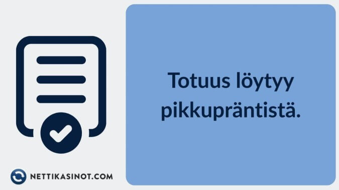 Kun lunastat bonuksia, tarkista bonuksen ehdot huolella