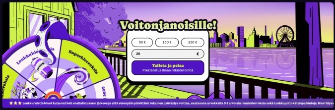 Lonkero Casino bonus