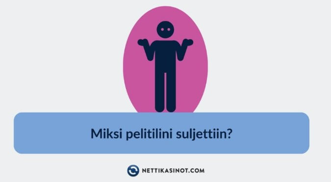 Miksi kasino sulki pelitilini