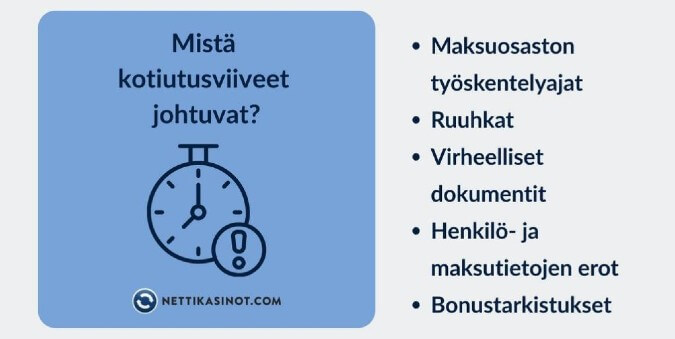 Miksi kotiutuksessa kestää_ Syitä viiveisiin on monia