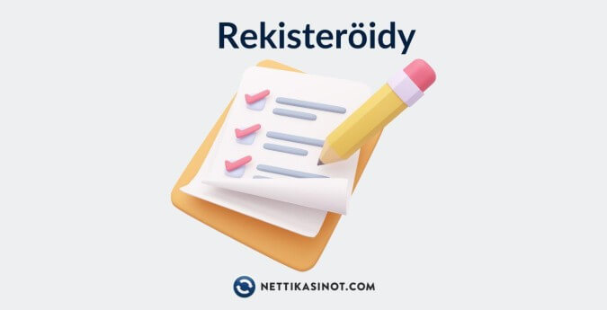 Rekisteröidy tai kirjaudu pankkitunnuksilla