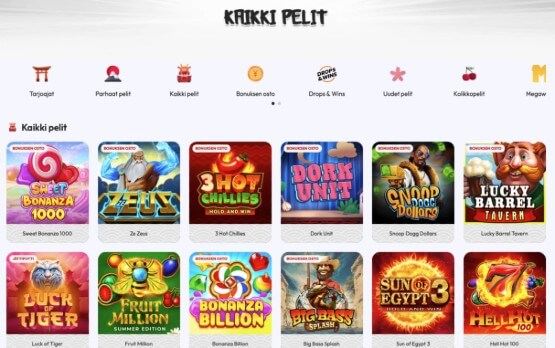 Sushi Casino pelit