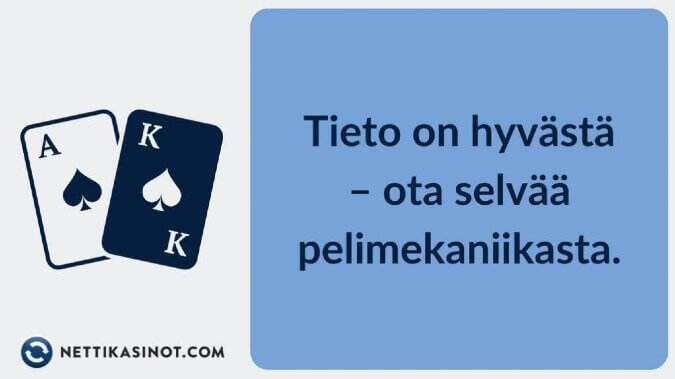 Tiedätkö, miten erilaiset kasinopelit toimivat