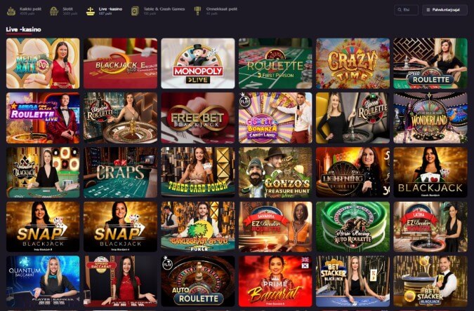 Valhalla Wins Live Casino